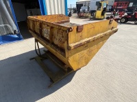 LARGE HYDRAULIC TIPPING SKIP TO SUIT FORKLIFT  - 3