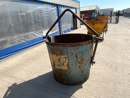1000lt BUCKET TO SUIT CRANE