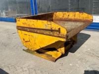 LARGE HYDRAULIC TIPPING SKIP TO SUIT FORKLIFT 
