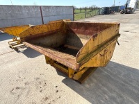 LARGE HYDRAULIC TIPPING SKIP TO SUIT FORKLIFT  - 2