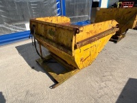 LARGE HYDRAULIC TIPPING SKIP TO SUIT FORKLIFT  - 5