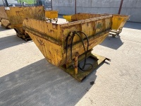 LARGE HYDRAULIC TIPPING SKIP TO SUIT FORKLIFT  - 7