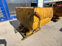 LARGE HYDRAULIC TIPPING SKIP TO SUIT FORKLIFT  - 4