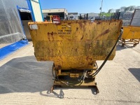 LARGE HYDRAULIC TIPPING SKIP TO SUIT FORKLIFT  - 5
