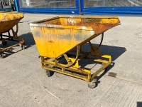 MOBILE TIPPING SKIP ON WHEELS