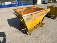 MOBILE TIPPING SKIP ON WHEELS - 4