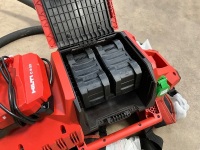 UNUSED HILTI NCV10-22 CORDLESS BACKPACK CONCRETE POKER UNIT  - 3