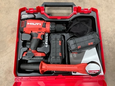 UNUSED HILTI CORDLESS DRILL