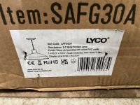2No. UNUSED INDUSTRIAL HANGING LIGHTS (RED) - 2