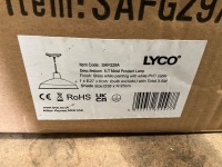 2No. UNUSED INDUSTRIAL HANGING LIGHTS (WHITE) - 2