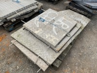 2No. PALLETS OF ASSORTED ALUMINIUM VANDAL GUARDS - 2