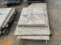 2No. PALLETS OF ASSORTED ALUMINIUM VANDAL GUARDS - 3