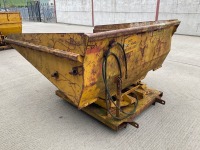 LARGE HYDRAULIC TIPPING SKIP TO SUIT FORKLIFT  - 4