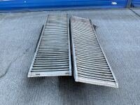 2No. 2250mm x 600mm x 160mm 20 TON ALUMINIUM RAMPS - 2