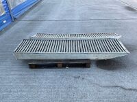 2No. 2250mm x 600mm x 160mm 20 TON ALUMINIUM RAMPS - 4