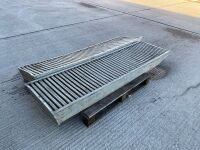 2No. 2250mm x 600mm x 160mm 20 TON ALUMINIUM RAMPS - 5