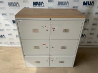 6 COMPARTMENT METAL TAMBOUR UNIT - 2