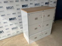6 COMPARTMENT METAL TAMBOUR UNIT - 3