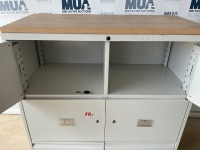 6 COMPARTMENT METAL TAMBOUR UNIT - 6