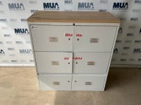SIX COMPARTMENT METAL TAMBOUR UNIT - 2