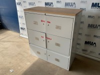 SIX COMPARTMENT METAL TAMBOUR UNIT - 3