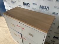 SIX COMPARTMENT METAL TAMBOUR UNIT - 5