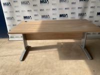 APPROX. 1600mm STRAIGHT OFFICE DESK - 2