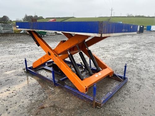 EDMOLIFT TP6000 5000KG 3 PHASE SCISSOR LIFT