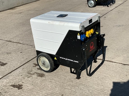 PRAMAC P6000 6KVA SUPER SILENT MOBILE DIESEL GENERATOR