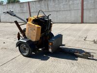 TEREX WALK BEHIND VIBRATING PEDESTRIAN ROLLER