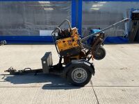 TEREX WALK BEHIND VIBRATING PEDESTRIAN ROLLER - 4
