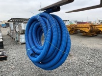 UNUSED PART ROLL OF 100mm DUCTING (BLUE) - 3