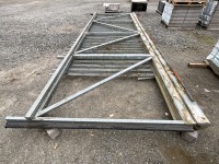 APPROX. 20ft x 7.6ft GALVANISED SLIDING GATE - 4