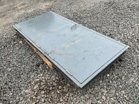 APPROX. 1000mm x 2100mm STEEL DOOR & FRAME - 3
