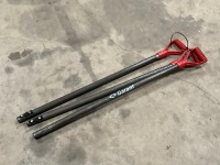 2No. FIBREGLASS SHOVEL SHAFTS