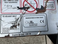 BELLE 250KGS PETROL MUCK TRUCK - 11