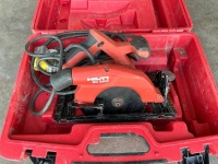 HILTI SC55W 110v RIP SAW & CASE  - 2