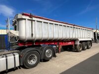 MONTRACON 40ft 37500KGS TRI AXLE ALUMINUIM TIPPING TRAILER ON AIR - 3