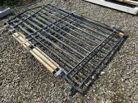 3No. ASSORTED METAL RAILINGS & POST - 4