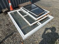 5No. ASSORTED PVC WINDOWS - 3