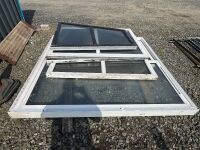 5No. ASSORTED PVC WINDOWS - 4