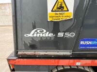 LINDE 550 5 TON SIDE LOADING FORKLIFT - 3