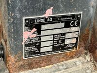 LINDE 550 5 TON SIDE LOADING FORKLIFT - 16