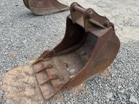 APPROX. 2ft TOOTHLESS DIGGING BUCKET TO SUIT 6-8 TON MACHINE - 3