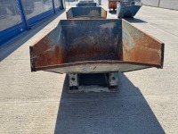 CONQUIP AUTOLOCK FORKLIFT TIPPING SKIP (BLUE) - 2