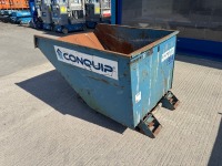 CONQUIP AUTOLOCK FORKLIFT TIPPING SKIP (BLUE) - 5