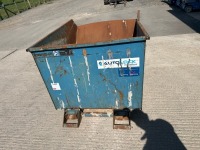 CONQUIP AUTOLOCK FORKLIFT TIPPING SKIP (BLUE) - 6