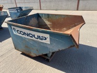 CONQUIP AUTOLOCK FORKLIFT TIPPING SKIP (BLUE)