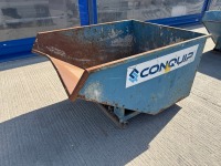 CONQUIP AUTOLOCK FORKLIFT TIPPING SKIP (BLUE) - 3
