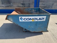 CONQUIP AUTOLOCK FORKLIFT TIPPING SKIP (BLUE) - 4